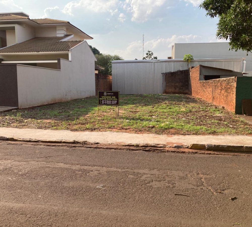 Terreno para venda no centro de caarapó