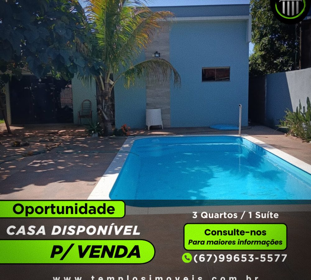 Casa à venda em Caarapó