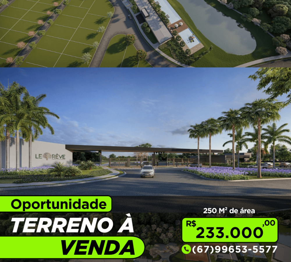 Terreno á venda em Dourados/MS