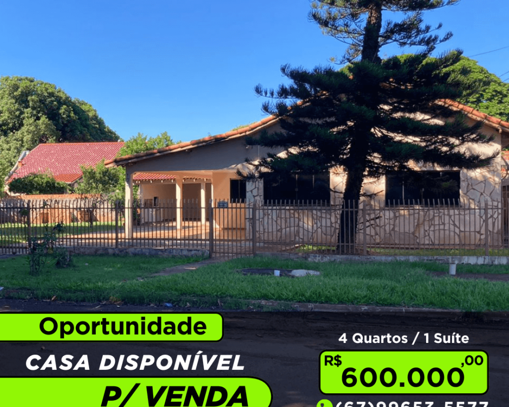 Casa à venda em Caarapó