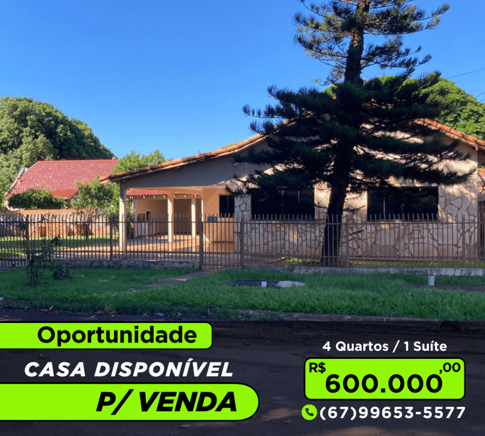 Casa à venda em Caarapó