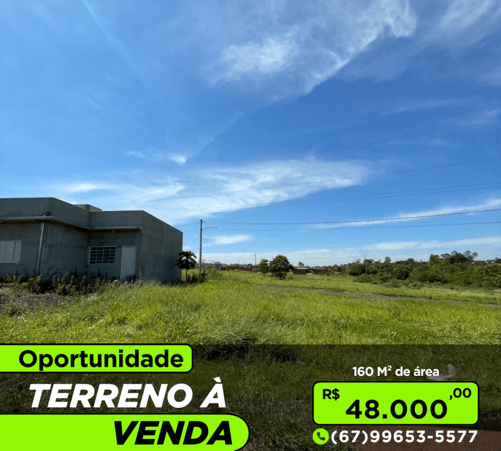 Terreno à venda em Caarapó/MS