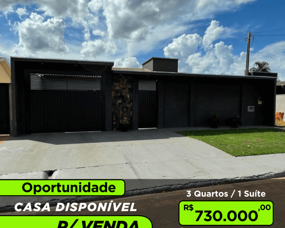 Casa à venda em Caarapó