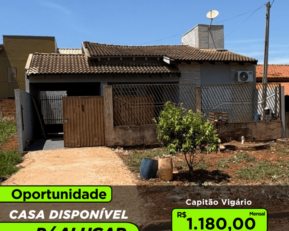 Casa para alugar em Caarapó