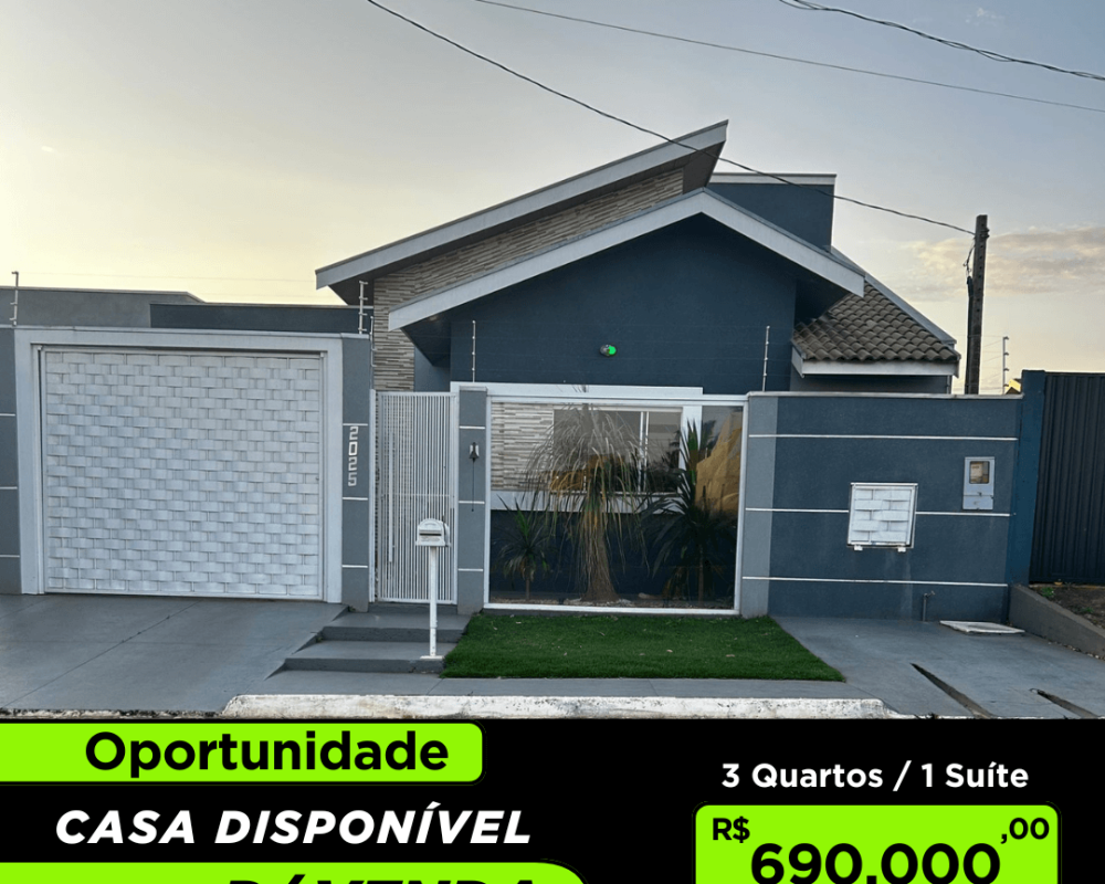 Casa à venda em Caarapó