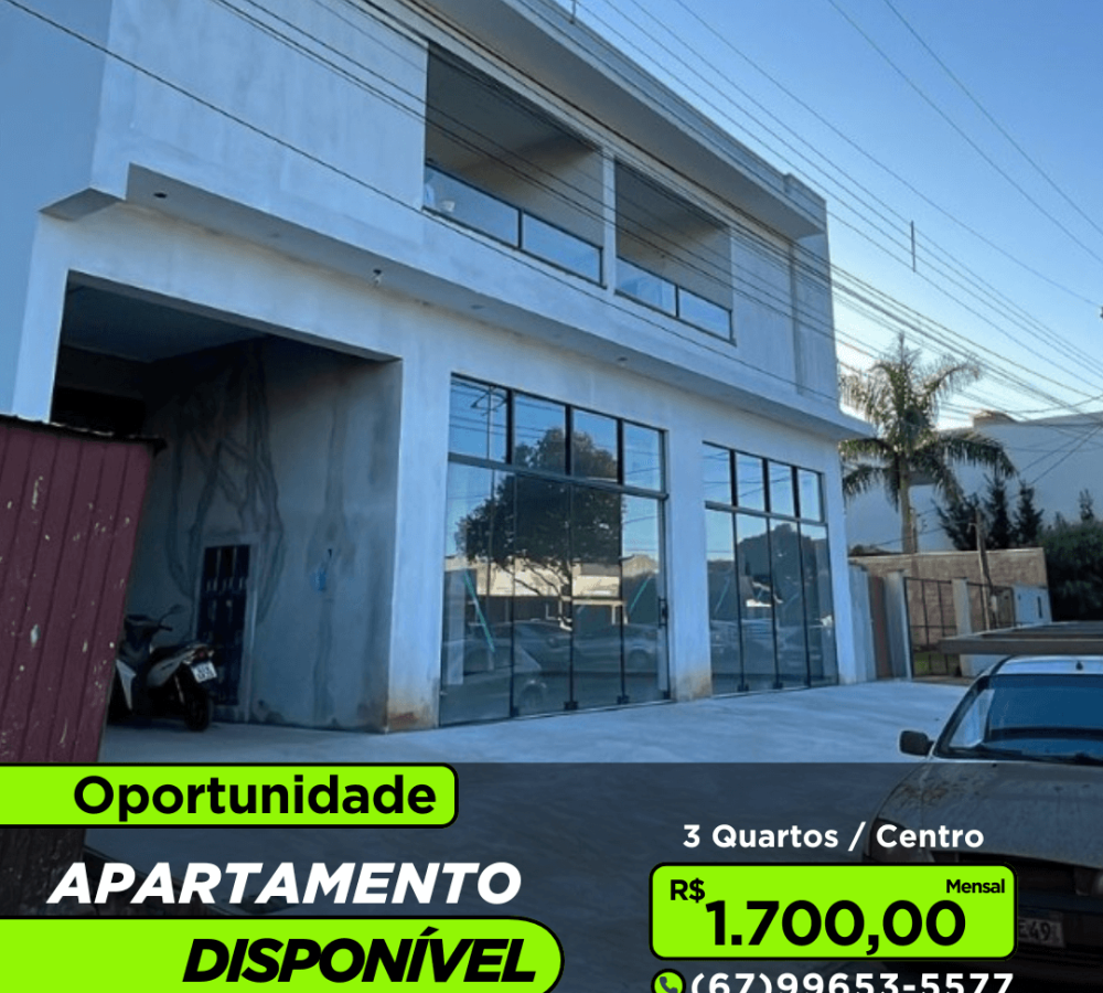 Apartamento para alugar em Caarapó