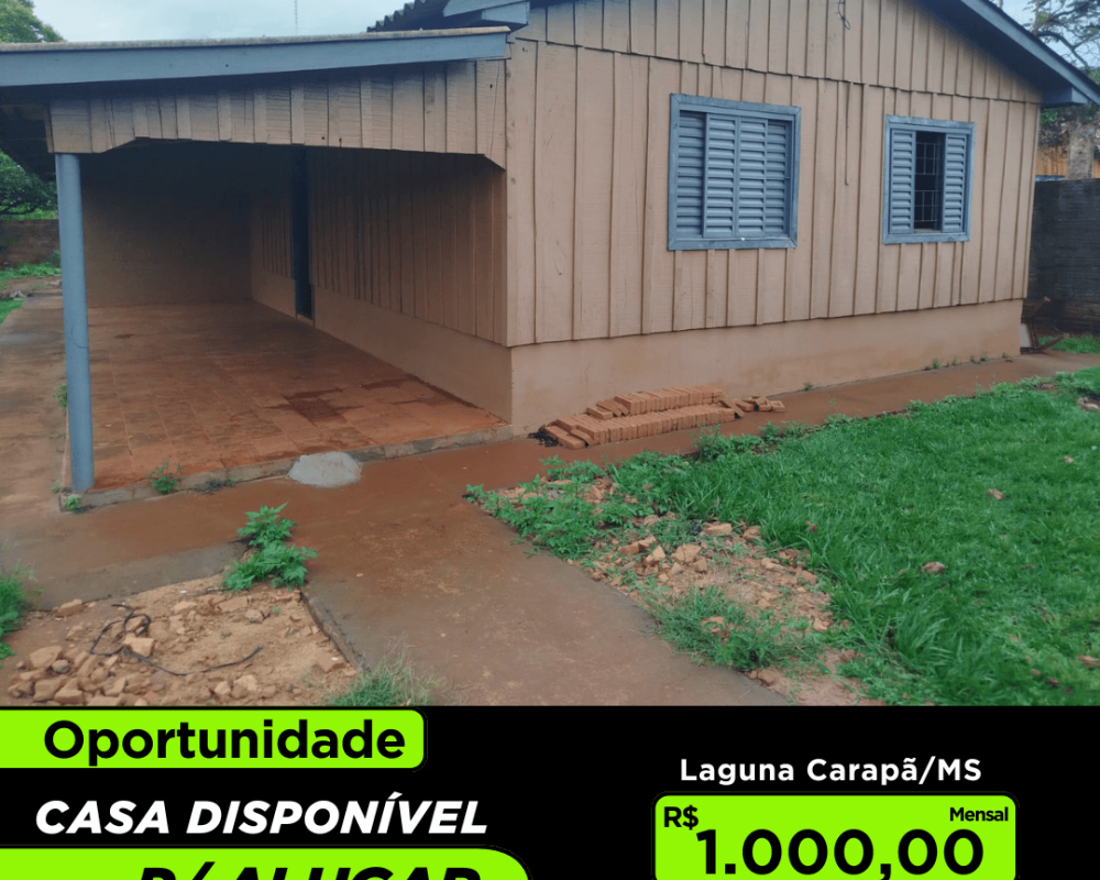 Casa para alugar em Laguna Carapã