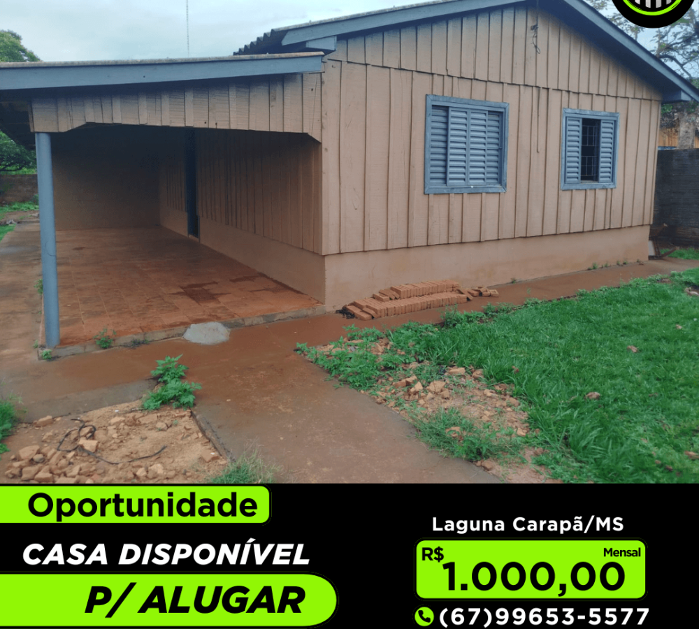 Casa para alugar em Laguna Carapã