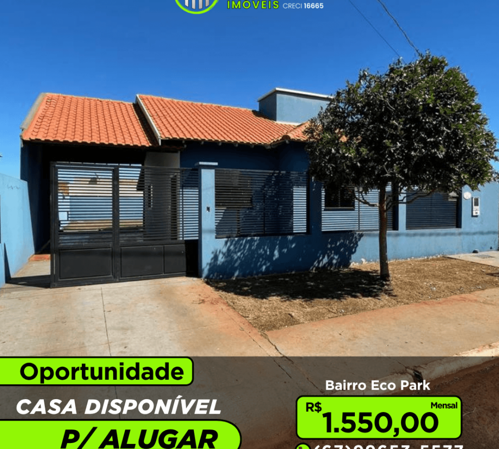 Casa para alugar em Caarapó