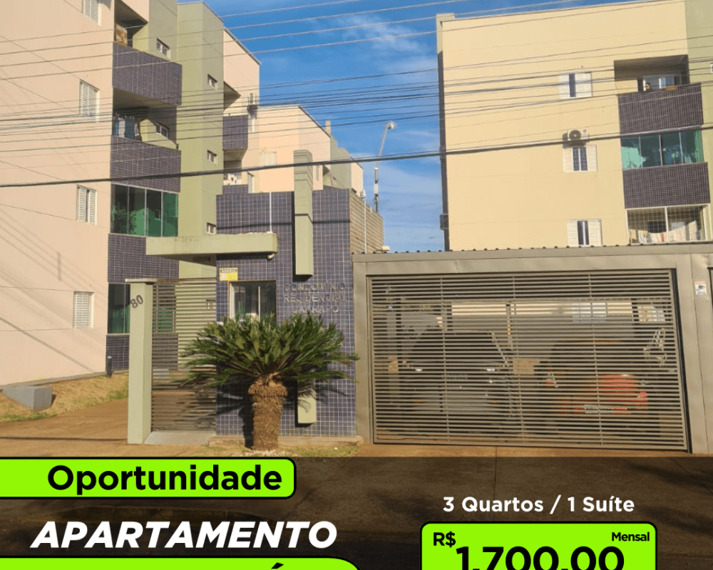 Apartamento para alugar em Caarapó