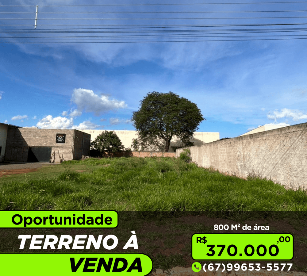 Terreno à venda em Caarapó