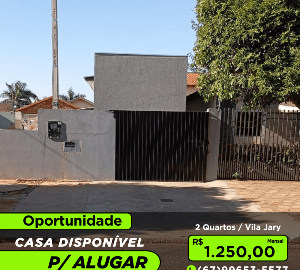 Casa para alugar em Caarapó