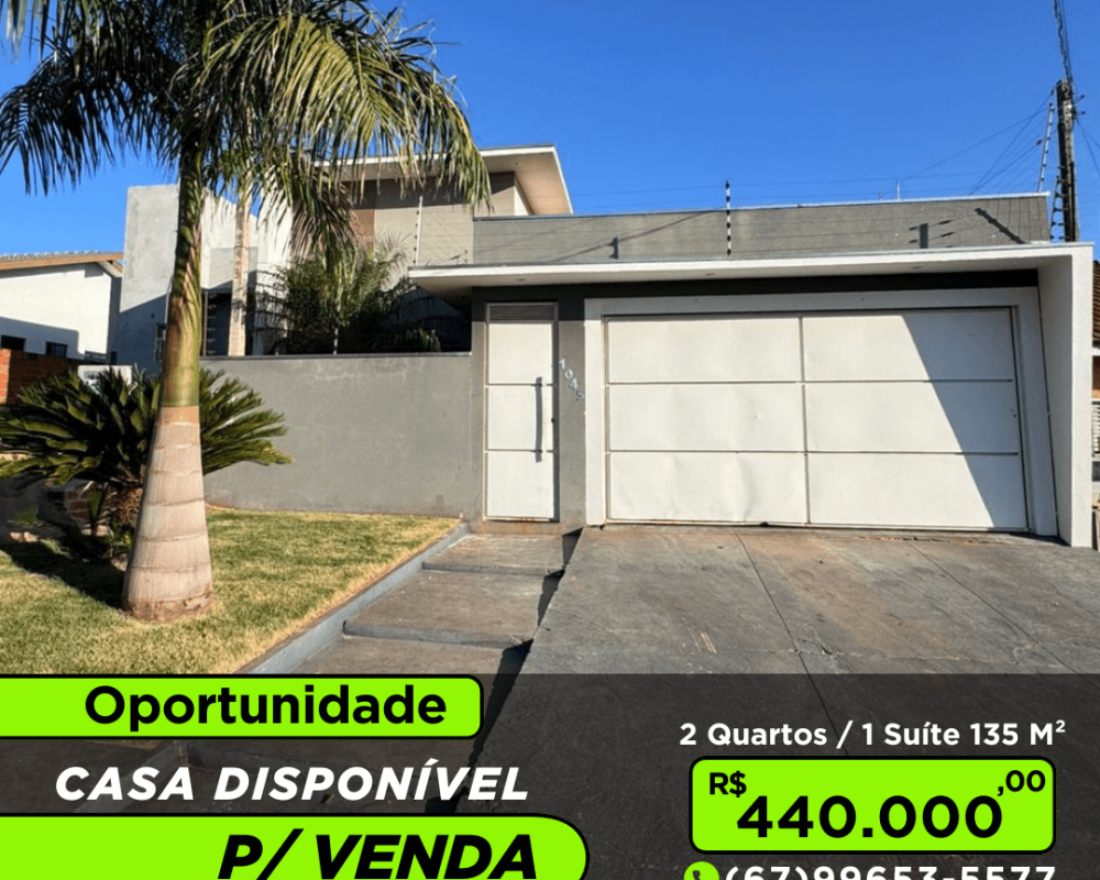 Casa à venda em Caarapó