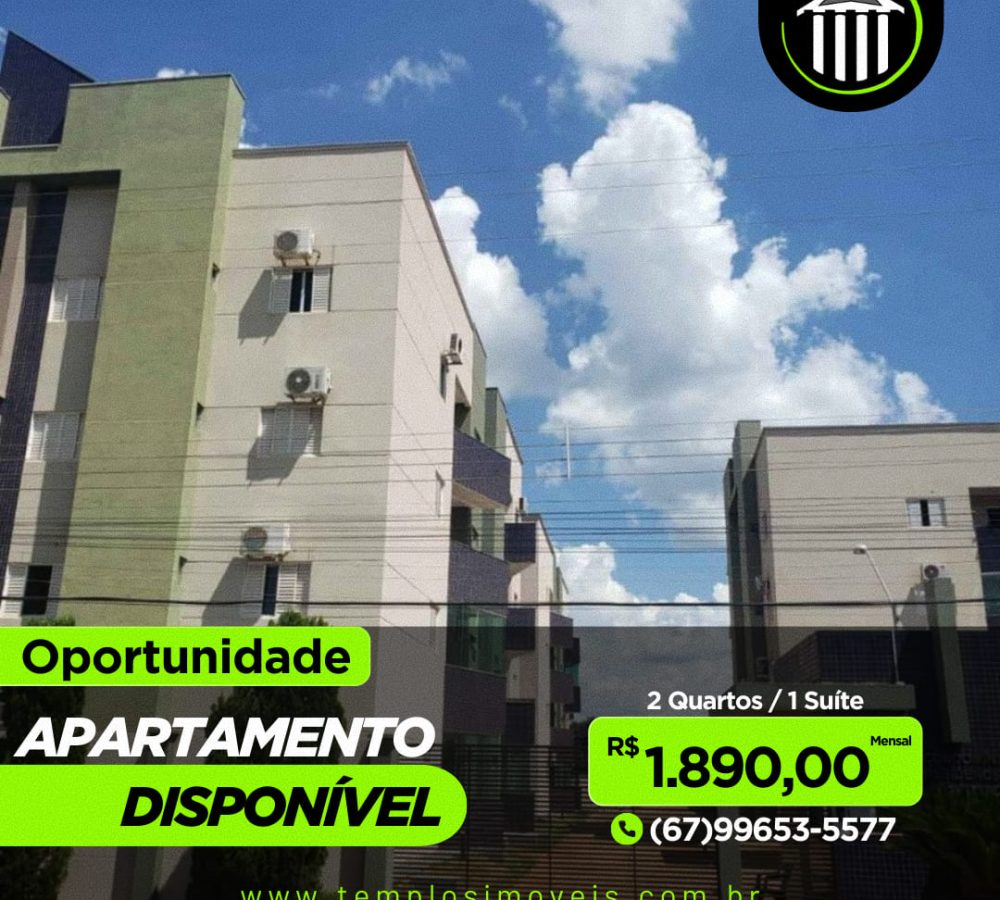 Apartamento para alugar no centro de Caarapó
