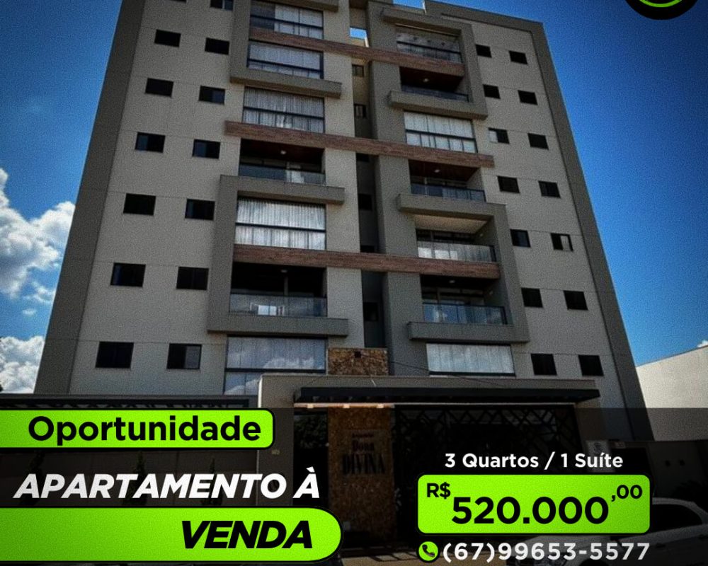 Apartamento para venda em Caarapó