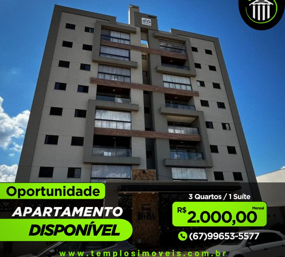 APARTAMENTO PARA ALUGAR EM CAARAPÓ