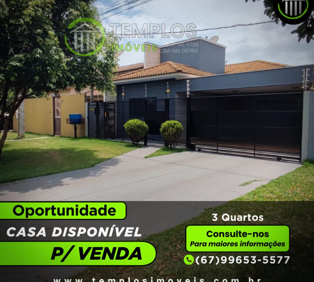 Casa a venda em Caarapó