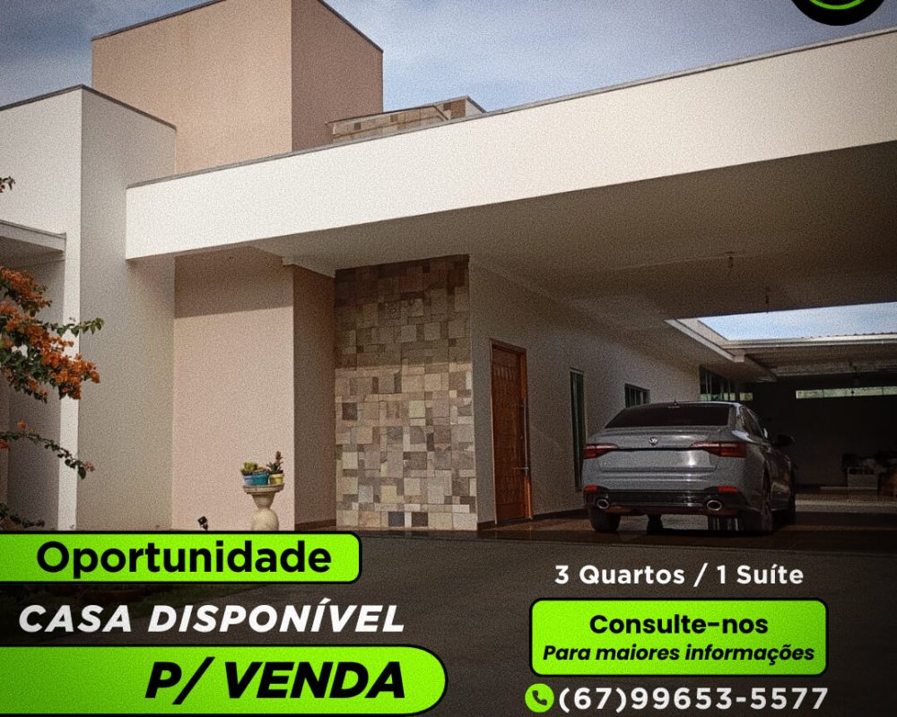 Casa à venda em Caarapó
