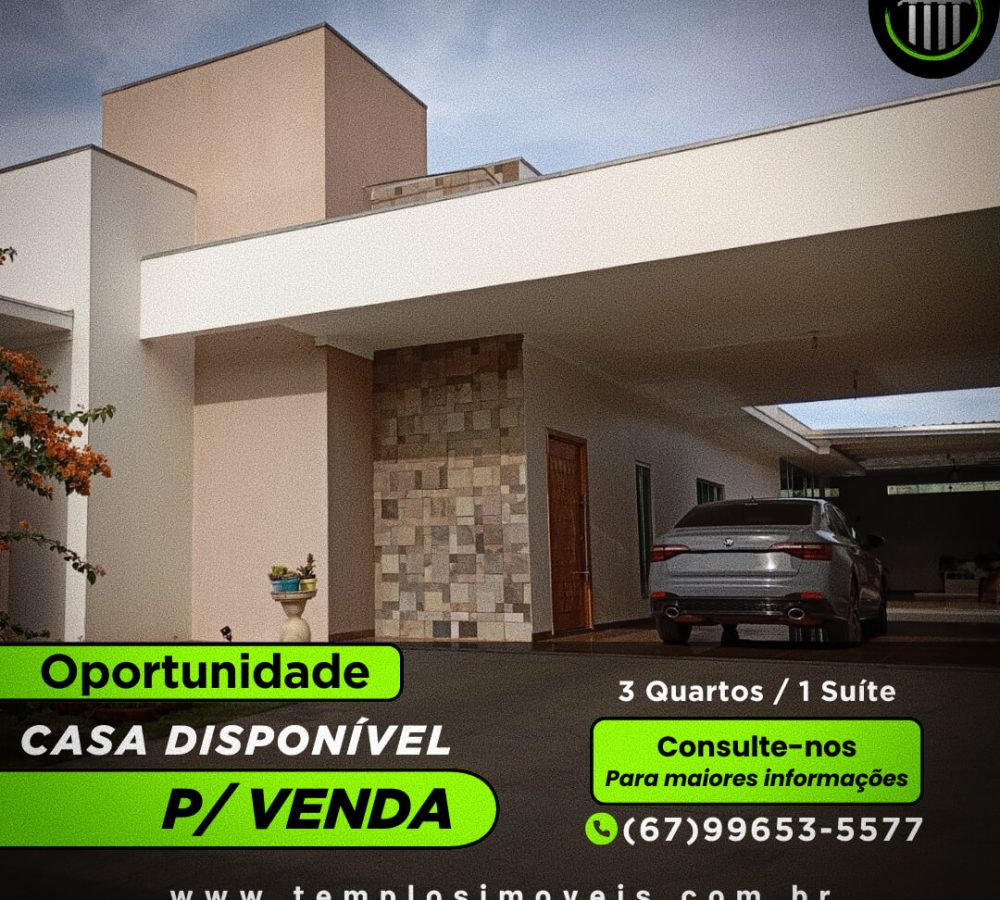 Casa à venda em Caarapó
